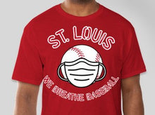 Load image into Gallery viewer, ST. LOUIS WE BREATHE BASEBALL
